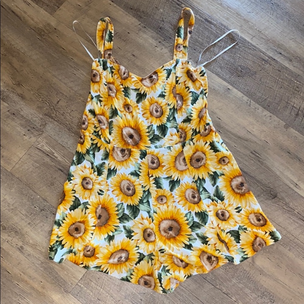 Sunflower Romper